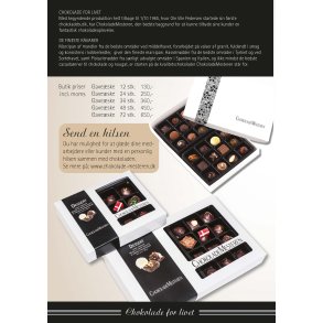 Chokolade sker forskellige 